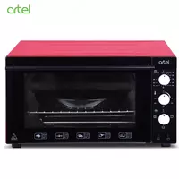 Мини печь Artel ART-MD-4812E Черный/Красный Эконом
