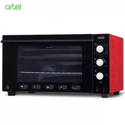 Мини печь Artel ART-MD-4812E Черный/Красный Эконом