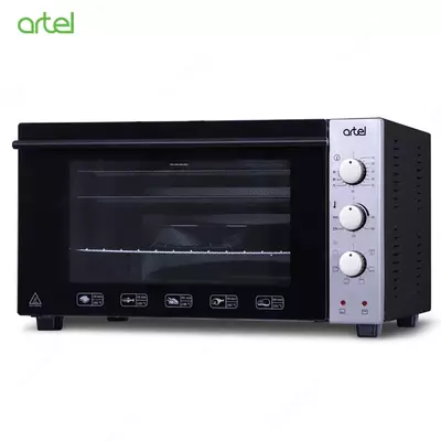 Mini pech Artel ART-MD-4218L Kulrang/Qora Lyuks