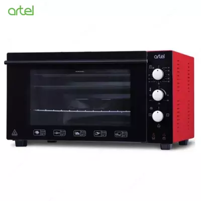 Мини печь Artel ART-MD-4218L Черный/Красный Люкс