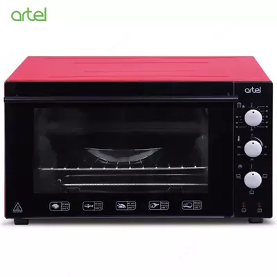 Мини печь Artel ART-MD-4218E Черный/Красный Эконом
