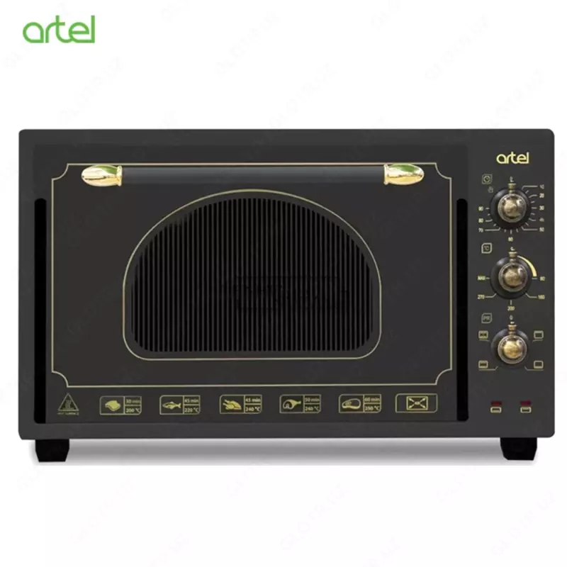 Мини печь Artel ART-MD-3618 Art-Retro Черный Люкс