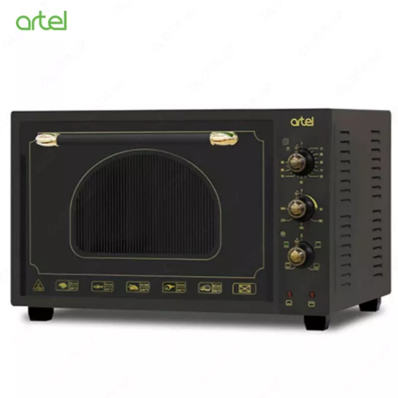 Мини печь Artel ART-MD-3618 Art-Retro Черный Люкс