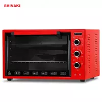 780 800 сум Мини печь Shivaki MD 3618E Красный/Красный Эконом с Лампой