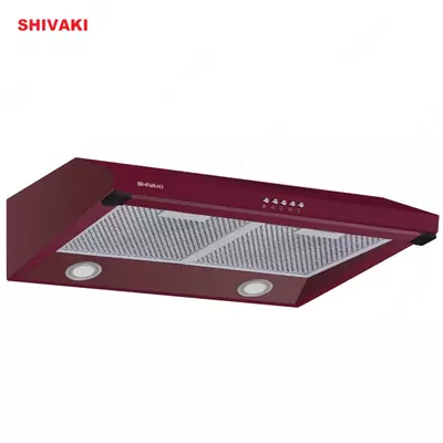 Кухонная вытяжка Shivaki 0960L Punto Бардовый