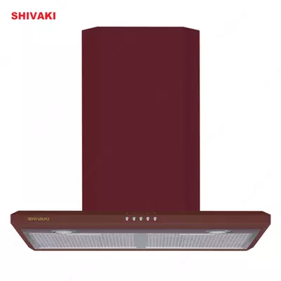 Кухонная вытяжка Shivaki 1160 Rapito Бардовый