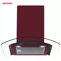 Кухонная вытяжка Shivaki 0660 Touch Бардовый