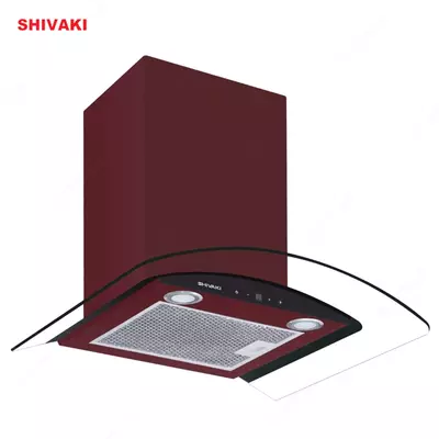 Кухонная вытяжка Shivaki 0660 Touch Бардовый
