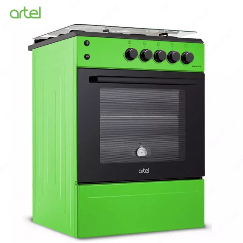 Газовая плита Artel Apetito 01-G ГП Зеленый