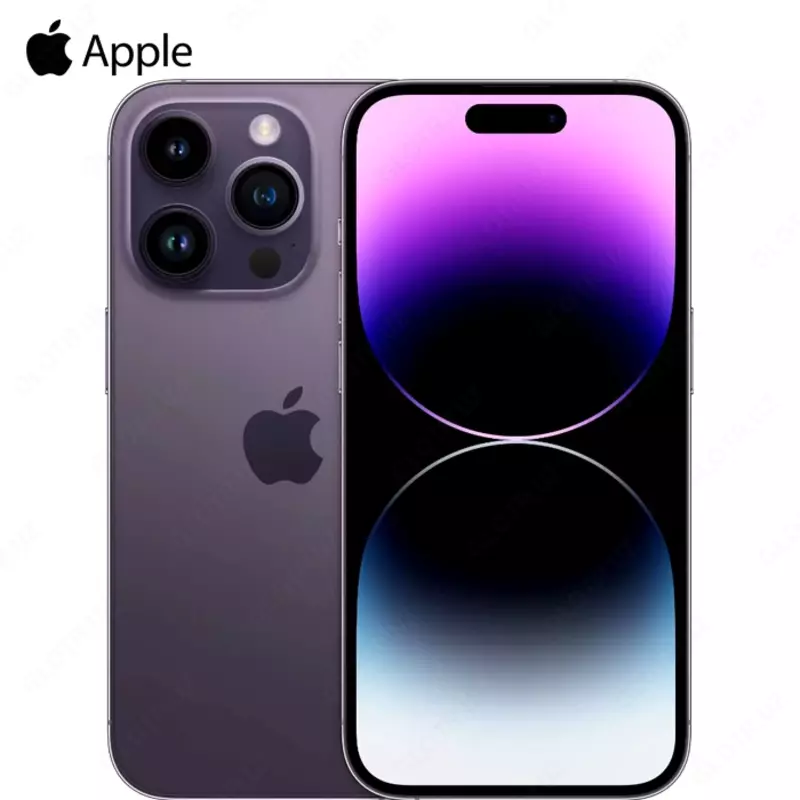 Apple iPhone 14 Pro Max 256GB 1-SIM binafsha rang smartfoni