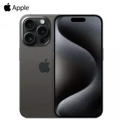 Apple iPhone 15 Pro 128GB qora titan rangli smartfon