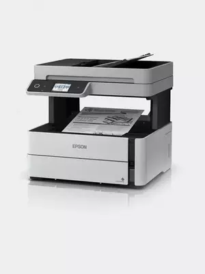Струйный принтер Epson M2170, черный/белый, A4, AirPrint, Ethernet (RJ-45), USB, Wi-Fi, черный