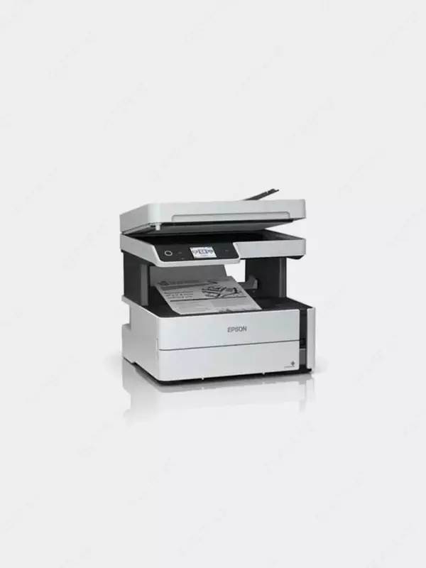 Струйный принтер Epson M3170, черный/белый, A4, AirPrint, Ethernet (RJ-45), USB, Wi-Fi, черный