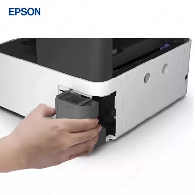 Струйный принтер Epson M2170, черный/белый, A4, AirPrint, Ethernet (RJ-45), USB, Wi-Fi, черный