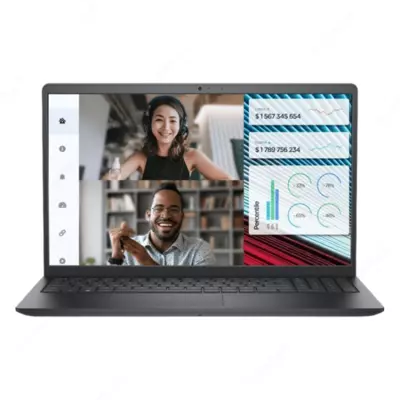 Dell Vostro 3520 (Intel Core i5-1235G7/ DDR4 4GB/ SSD 256GB/ 15.6 FHD LCD/ Integrated Intel UHD Graphics/ No DVD/ DOS/ RU) Black
