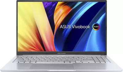 ASUS VivoBook 15X (Intel Core i3-1220P/ DDR4 8GB/ SSD 512GB G3/ 15.6" FHD OLED 60Hz/ Intel UHD Graphics/ NoOS/ RU) Silver