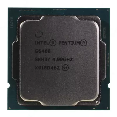 Protsessor Intel-Pentium G6400, 4.0 GHz, 4MB, OEM, LGA1200, Comet Lake
