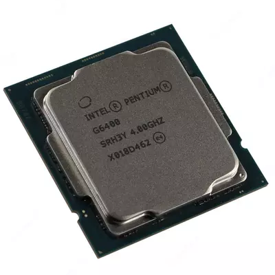 Protsessor Intel-Pentium G6400, 4.0 GHz, 4MB, OEM, LGA1200, Comet Lake