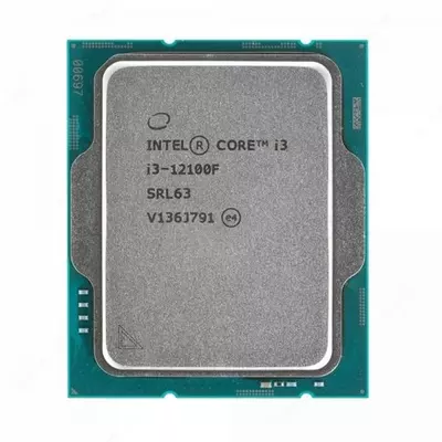 Intel-Core i3 - 12100F, 3.3 GHz, 12MB, oem, LGA1700, Alder Lake