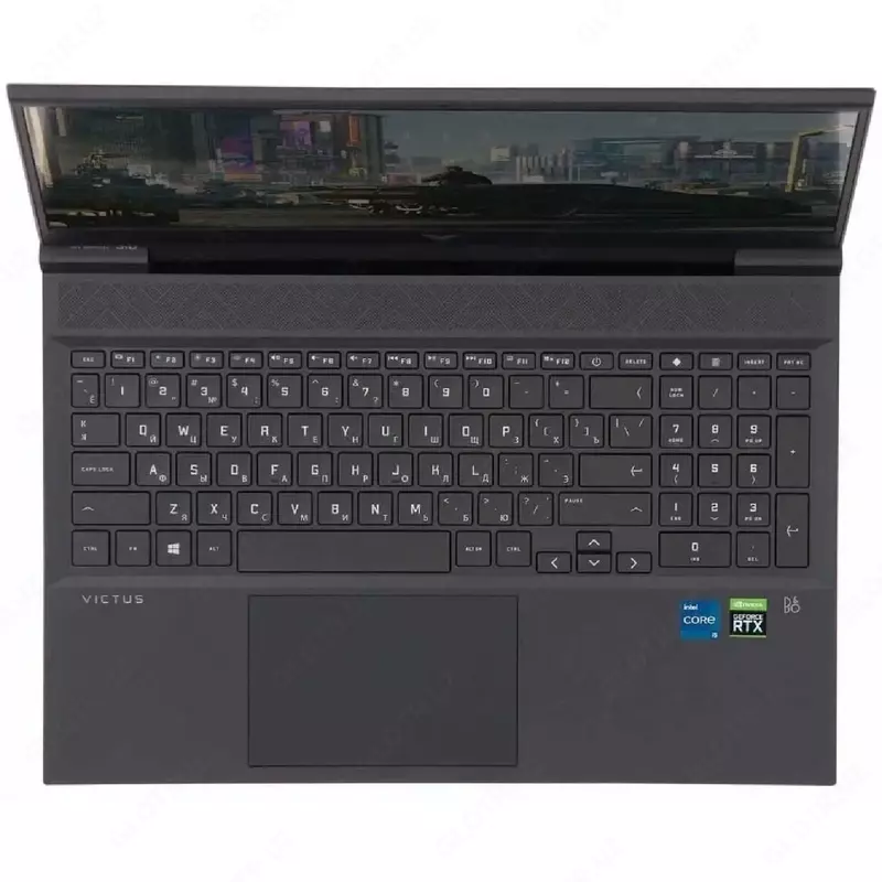 HP Victus 16-d1064ci (941) (Intel Core i5-12500H/ DDR5 8GB 4800Mhz/ SSD 256GB PCIe NVMe/ 6GB RTX3060/ 16.1 FHD IPS 144Hz/ No DVD/ DOS/ RU) Black (6F987EA)