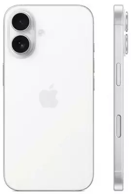 iPhone 16 128GB White