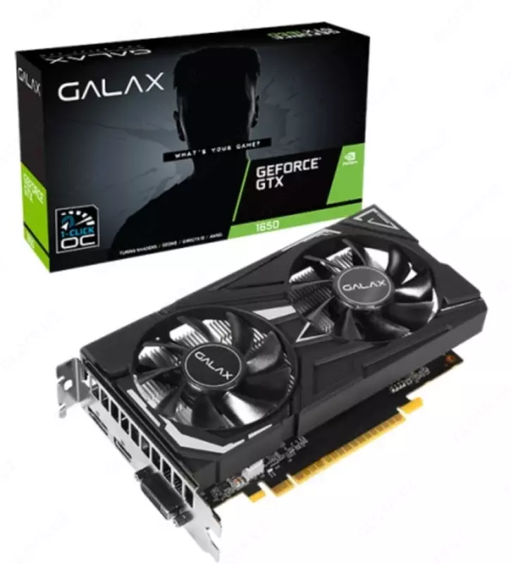 Видеокарта Galax - 4GB GeForce GTX1650 128Bit GDDR5.