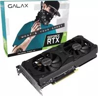 Видеокарта Galax - 12GB GeForce RTX3060 PG190 BLACK 1-Click OC GDDR6 192bit.