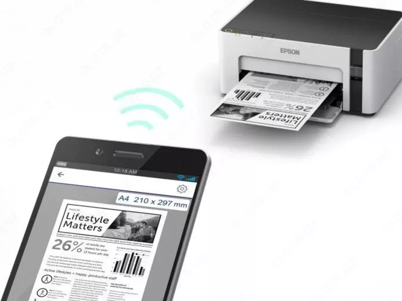Epson M1120 (A4, siyohli, 15 bet/daq, 1440x720 dpi, 1 rang, USB2.0)