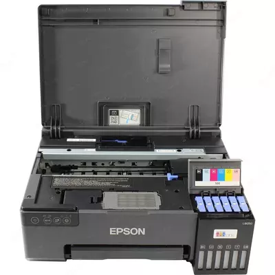 Epson L8050 (A4, 5760x1440 dpi, 6 красок, USB2.0, WiFi, печать на CD/DVD).