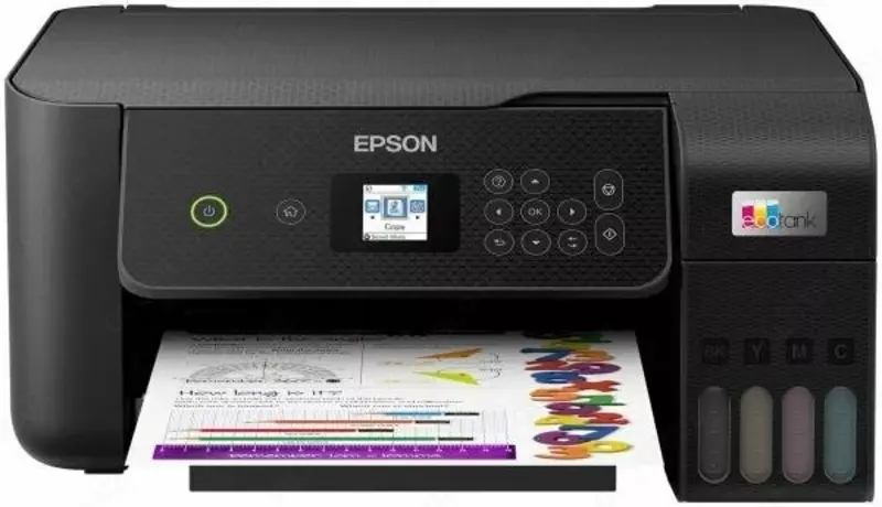 Epson L3260 (A4, струйное МФУ, 33стр/мин, 5760x1440dpi, 4 краски, USB2.0, WiFi).