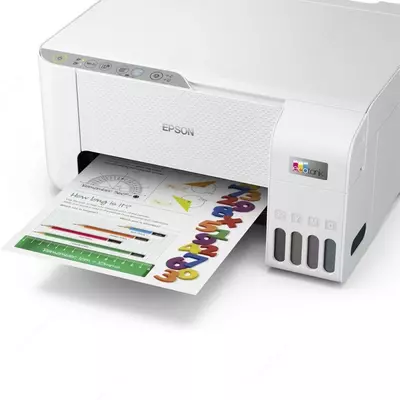 Epson L3256 (A4, siyohli ko‘p funksiyali qurilma, 33 sahifa/daq, 5760x1440 dpi, 4 rang, USB2.0, WiFi).