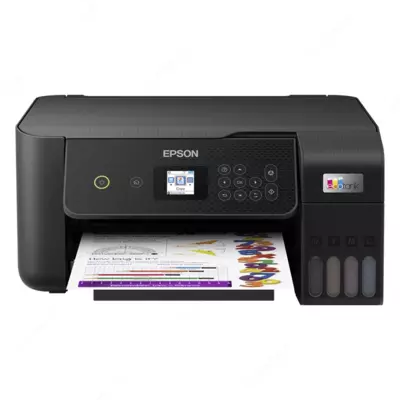 Epson M3170 (A4, inkjet ko‘p funksiyali qurilma, 32 sahifa/daq, 1440x720 dpi, 1 bo‘yoq, USB2.0, WiFi).
