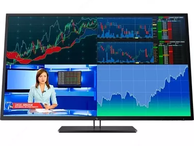 HP - 43" Z43 4K UHD Monitor, IPS, 6mc, 60Hz, UHD (3840 x 2160), HDMI, DisplayPort, TypeC, Silver