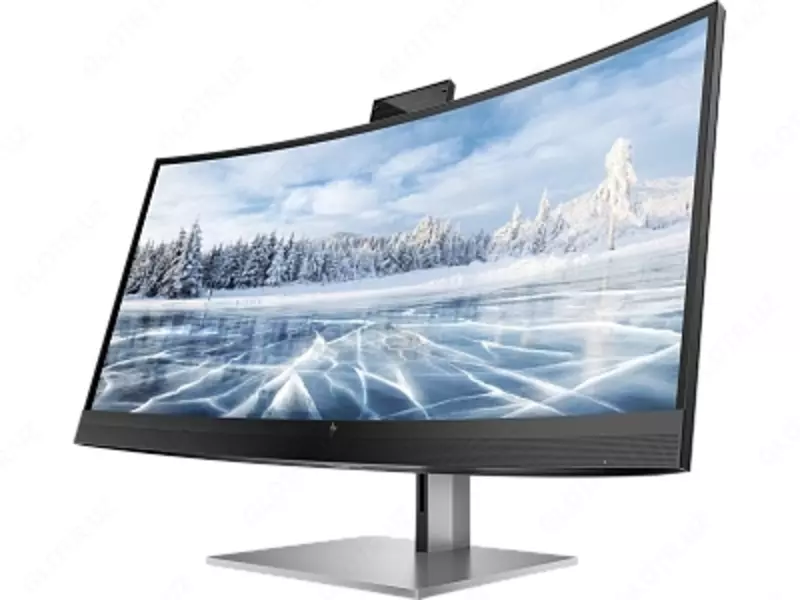 HP - 34" Z34c Изогнутый монитор, IPS, 6 мс, 60 Гц, UHD (3840x2160), HDMI, DisplayPort, TypeC, серебристый