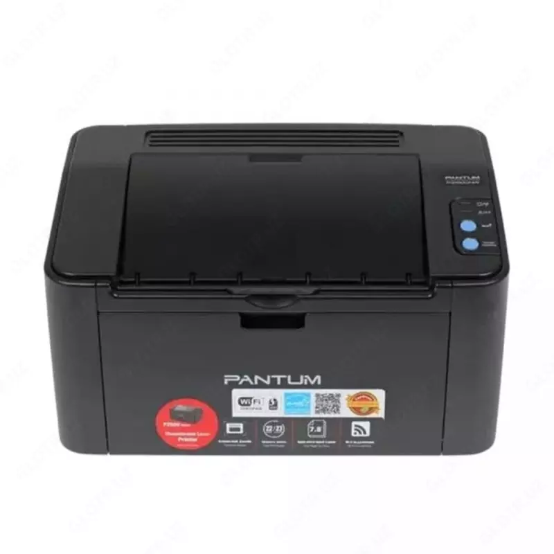 Pantum - P2500NW (A4, 32Mb, daqiqasiga 22 bet, 1200 dpi, USB 2.0, Ethernet, Wi-Fi, lazerli)