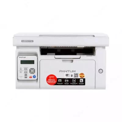 Pantum - M6503W (A4, 128mb, 22 стр/мин, лазерное МФУ, LCD, WiFi) +Запрвочный набор