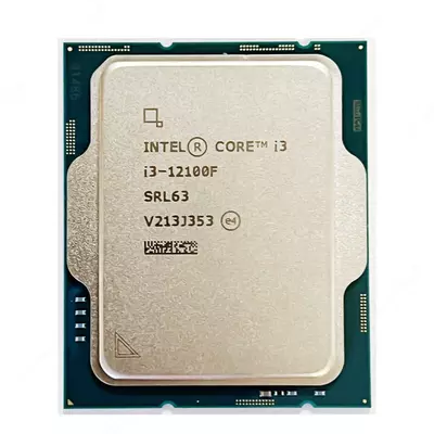 Intel-Core i3 - 12100F, 3.3 GHz, 12MB, oem, LGA1700, Alder Lake