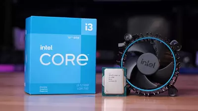 Intel-Core i3 - 12100F, 3.3 GHz, 12MB, oem, LGA1700, Alder Lake