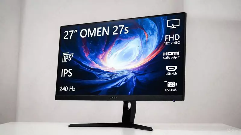 HP OMEN 27s — 27" игровой монитор (IPS