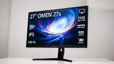 HP OMEN 27s – 27" o‘yin monitori (IPS, 240 Gts, FHD)