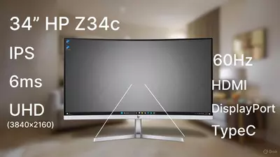 HP Z34c 34″ Curved Monitor