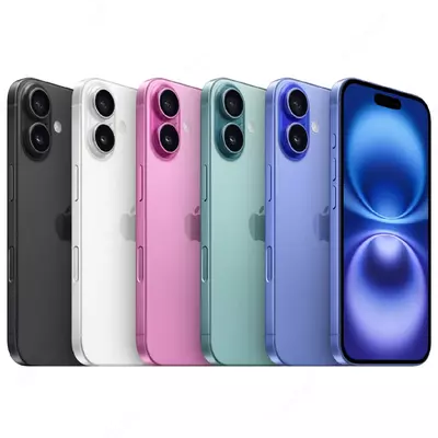 Apple iPhone 16 smartfoni  256 GB  pushti rang ELSO.uz