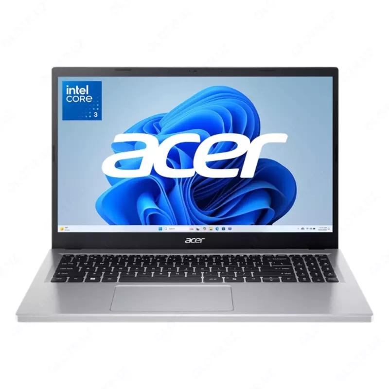 Ноутбук Acer Aspire Go 15 (Intel Core i3-N355/ DDR5 8GB/ UFS 128GB/ 15.6" FHD/ Intel UHD Graphics/ Win11/ RU) Steel Gray