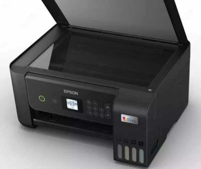 Epson L3260 (A4, inkjet ko‘p funksiyali qurilma, 33 sahifa/daq, 5760x1440 dpi, 4 ta rang, USB 2.0, WiFi)