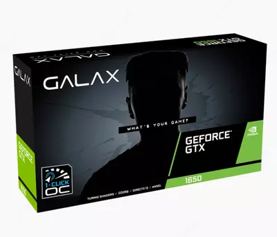  Видеокарта Galax - 4GB GeForce GTX1650 128Bit GDDR5 ELSO.uz