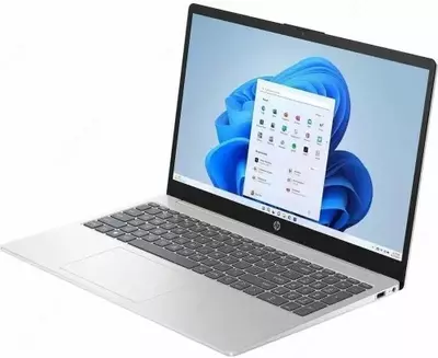 Ноутбук HP 15-fd2050wm (JK5) (Intel Core Ultra 5-225U/ DDR5 8GB/ SSD 512GB/ 15.6" FHD IPS Touch/ Intel UHD Graphics/ Backlit/ Win11/ RU) Natural Silver