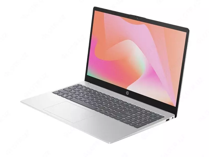 Ноутбук HP 15-fd2050wm (JK5) (Intel Core Ultra 5-225U/ DDR5 8GB/ SSD 512GB/ 15.6" FHD IPS Touch/ Intel UHD Graphics/ Backlit/ Win11/ RU) Natural Silver