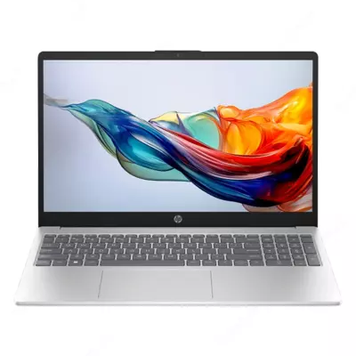 Ноутбук HP 15-fc0028ci (706) (AMD Ryzen 3-7320U/ DDR5 8GB/ SSD 512GB/ 15.6" FHD IPS/ AMD Radeon Graphics/ NoOS/ RU) Natural Silver