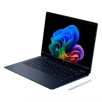 Ноутбук HP OmniBook X Flip 14-kp0023dx (3CR) (Intel Core Ultra 7-355/ DDR5 24GB/ SSD 512GB/ 14" WUXGA OLED Touch/ Integrated Intel Arc Graphics/ Backlit/ Win11H/ Eng) Atmospheric Blue