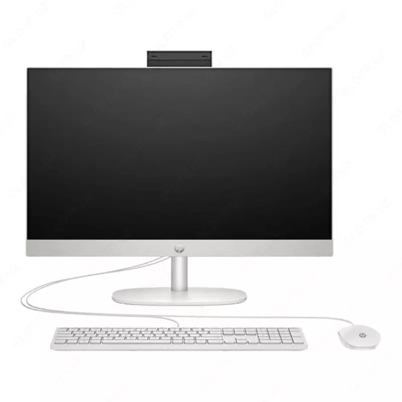 Monoblok kompyuteri HP 24-cr0003ny (4H4) (Intel Core i5-1335U/ DDR4 8GB/ SSD 512GB/ 23,8 FHD/ Intel Iris Graphics/ key + mouse/ NoOS/ RU) White